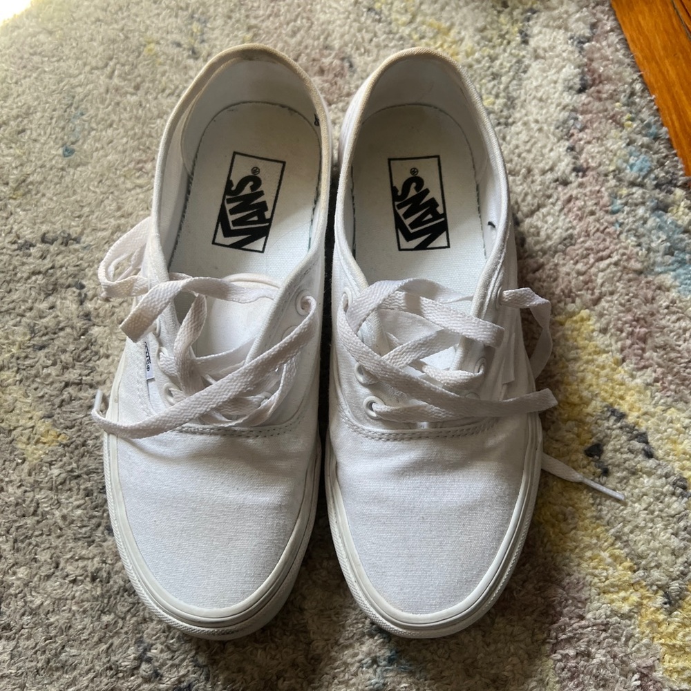 Vans Women's White Sneakers